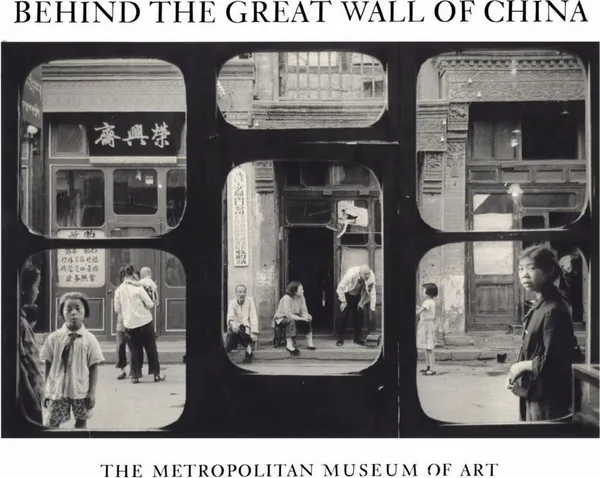 Cover of Behind the Great Wall of China: Photographs from 1870 to the Present